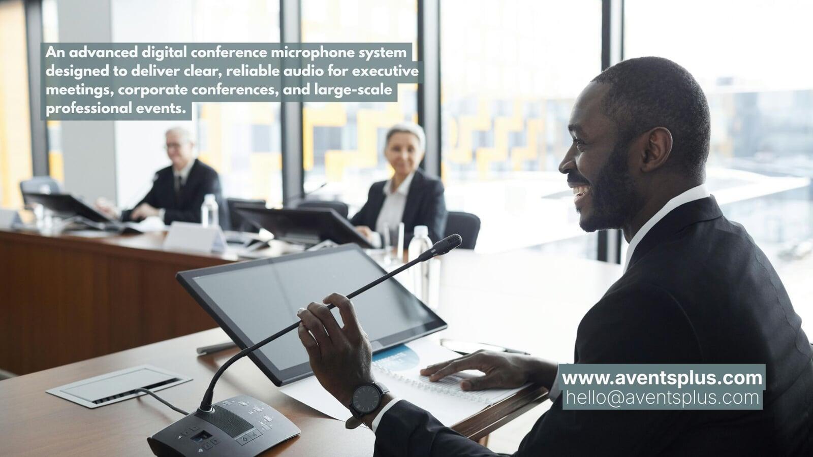 Delegate Microphone Systems for Conferences in Saudi Arabia & Bahrain