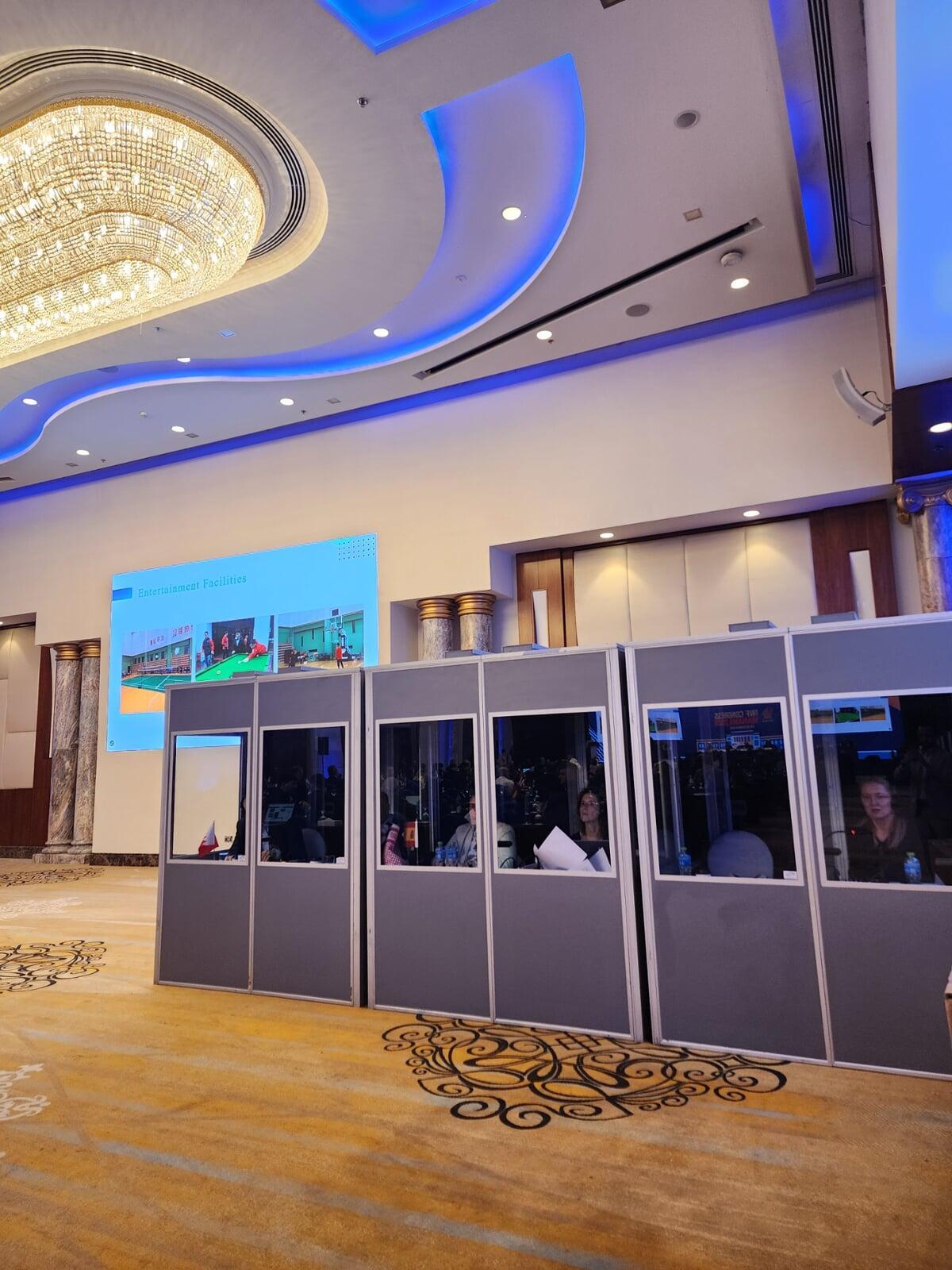 interpretation booths